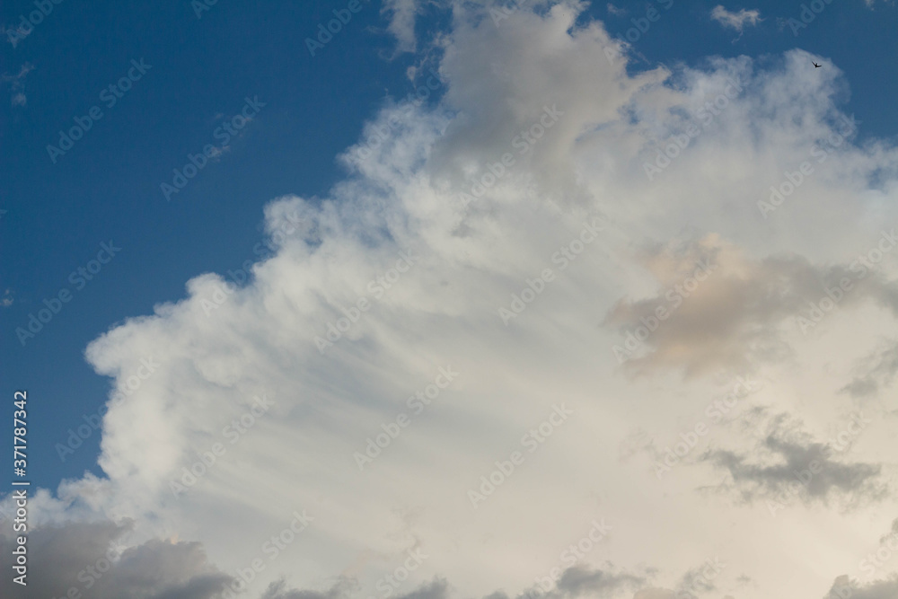 Blue sky background with cloud Blue sky background with cloud