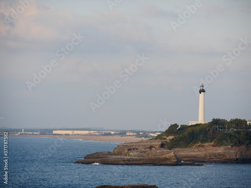 Lighthouse of Biarritz, Pyrenees Atlantiques in France