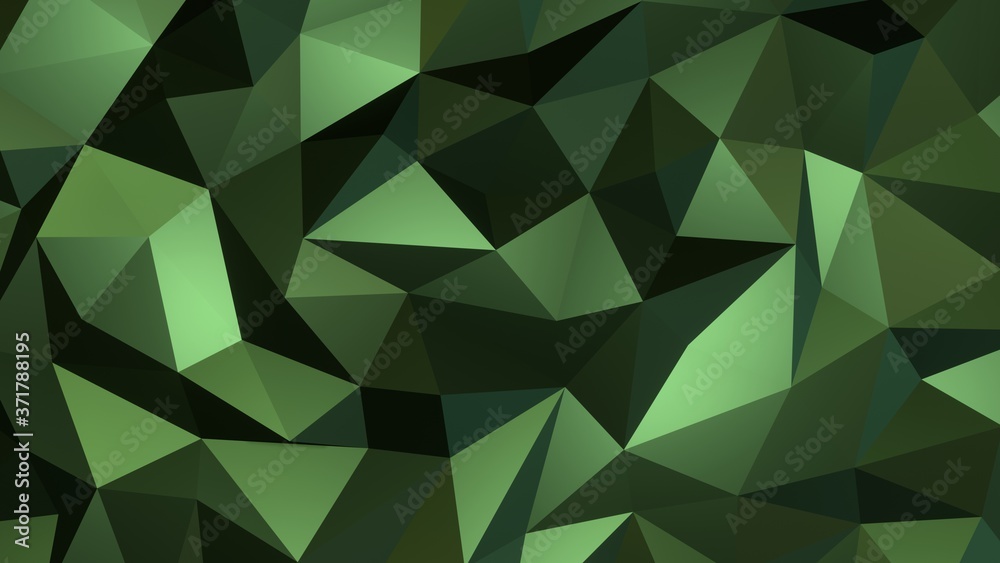 Green abstract background.