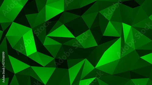 Green abstract background.