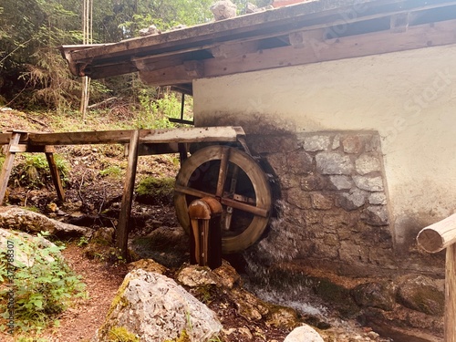 old farm machinery photo