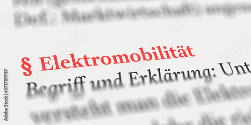 Elektromobilität rechtlich erklärt photo