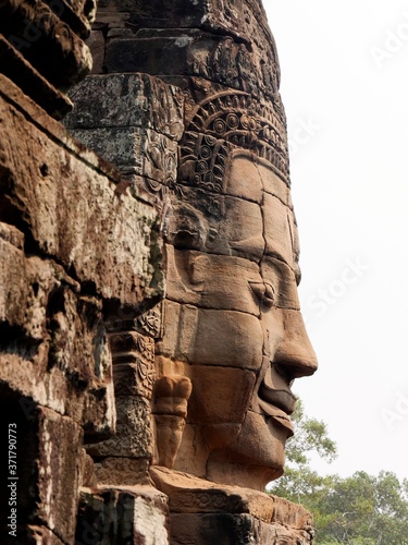 BayonTemple, Siem Reap Province, Angkor's Temple Complex Site listed as World Heritage by Unesco in 1192, built by King Jayavarman VII between XIIth and XIIIth Century, Cambodia © slowmotiongli