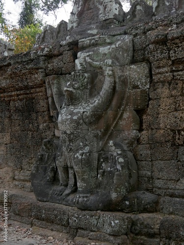 Preah Khan Temple, Siem Reap Province, Angkor's Temple Complex Site listed as World Heritage by Unesco in 1192, built in 1191 by King Jayavarman VII, Cambodia