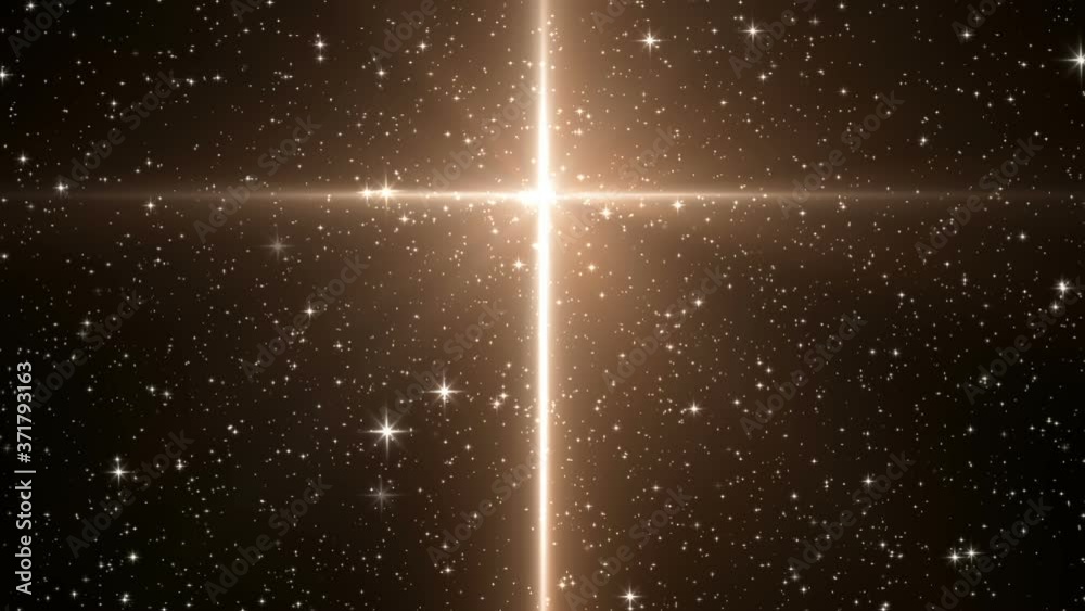 Glowing Christian Cross Loop