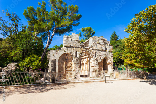 Diana roman temple in Nimes photo