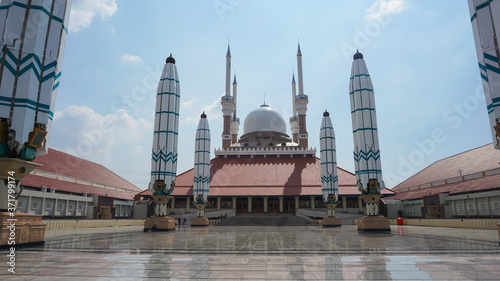 masjid agung jawa tengah, great mosque on Central Java