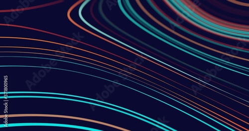 Abstract flowing lines background