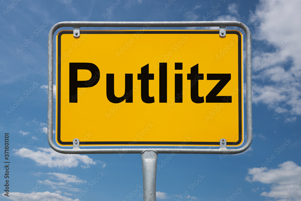 Ortstafel Putlitz