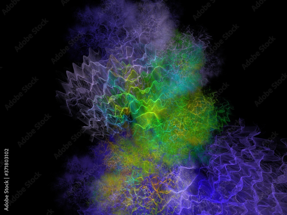 Fototapeta premium Imaginatory fractal background Image