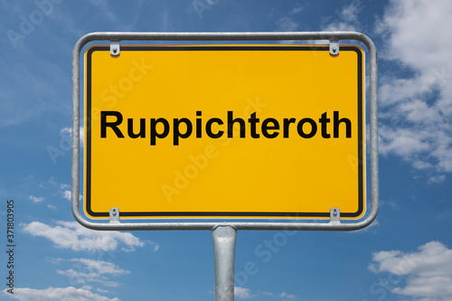 Ortstafel Ruppichteroth photo