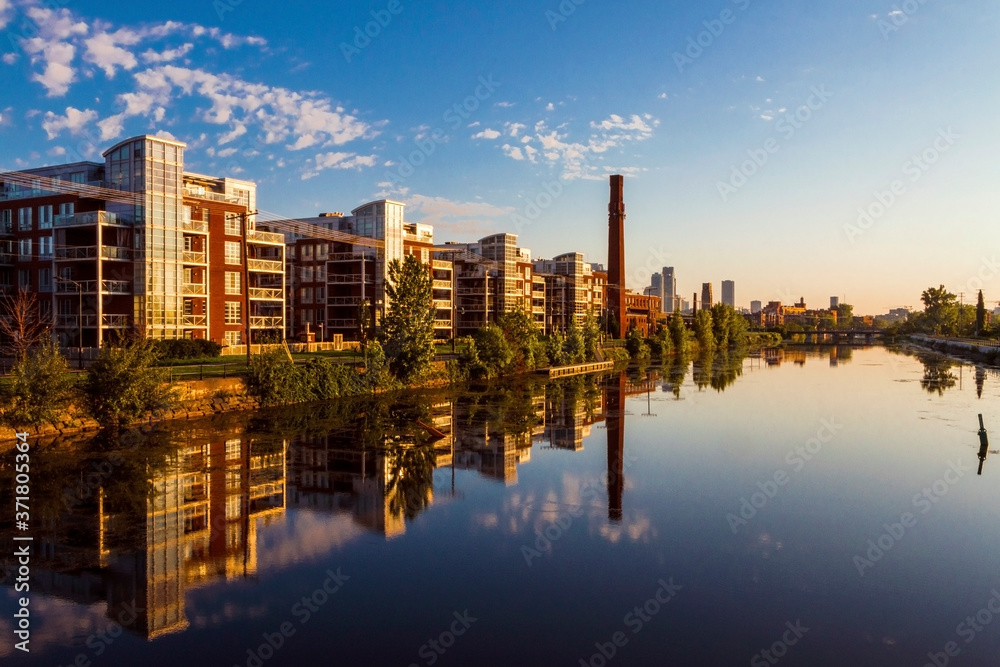 Morning on the Lachine Canal 