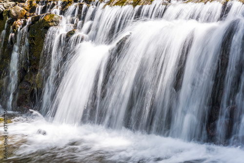 Close-up waterfall, natural background © BINGJHEN