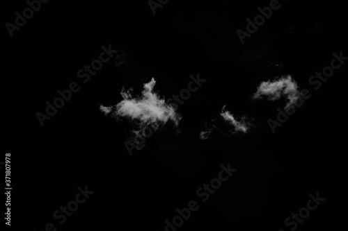 White cloud object for nature design summer background.
