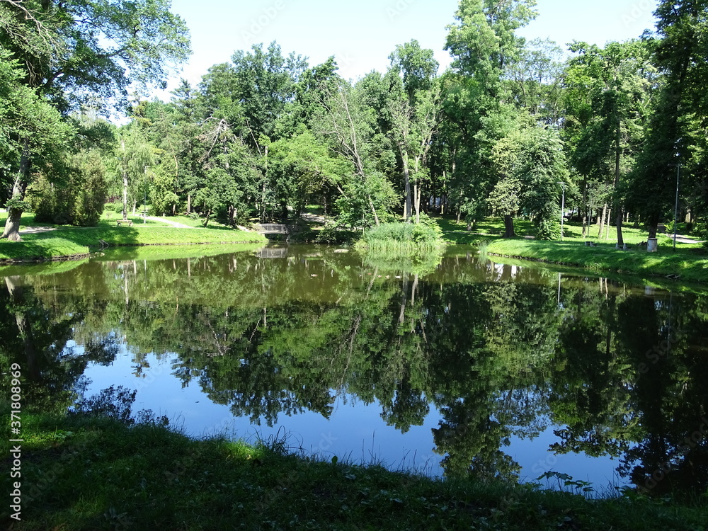 Lake in park Lake in park
