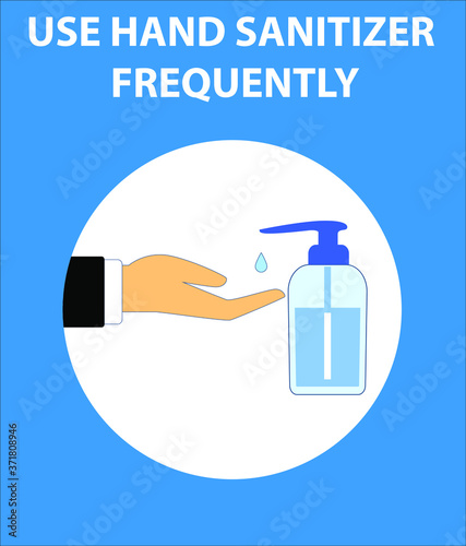 Washing Hands. Personal hygiene, disease prevention and healthcare. New epidemic (2019-nCoV). Safety, health, remedies and prevention of viral diseases. Isolation. Social distancing Signage.