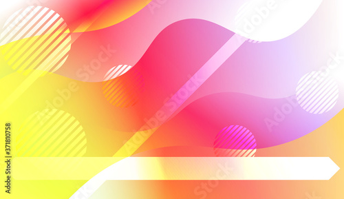 Background Texture Lines, Wave. For Cover Page, Landing Page, Banner. Vector Illustration with Color Gradient. Vector Illustration .