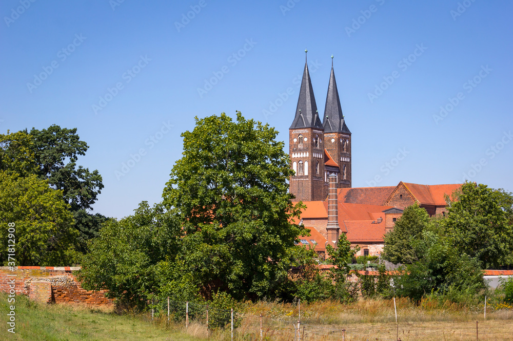 The Jerichow Monastery is a former Premonstratensian monastery located near the Elbe River.