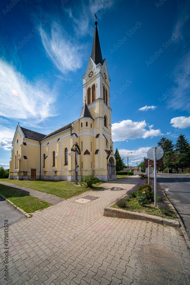 Saint Laszlo catholic church in Zalalovo