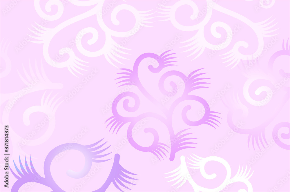 Modern background with nuances of Japanese motifs
