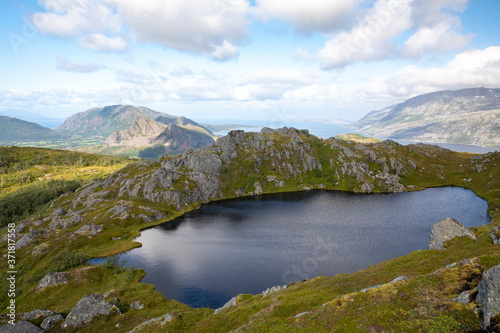 On a hike in the Velfjord mountains on Helgeland's Jutland in northern Norway © Gunnar E Nilsen