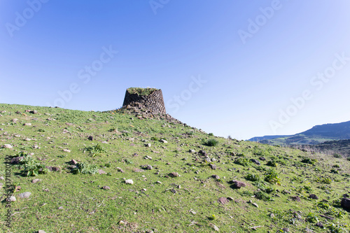 Photo of an ancient nuraghe in Sardinia