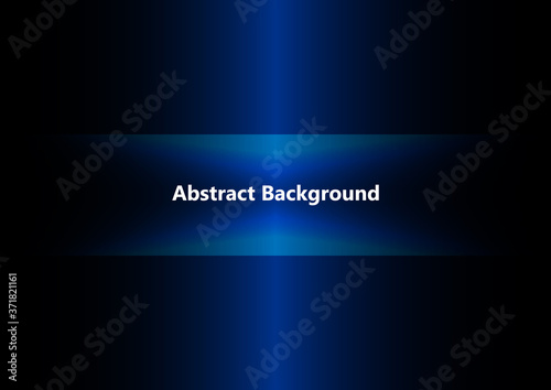 Abstract vector blue light on dark design concept background, vector illustration design background