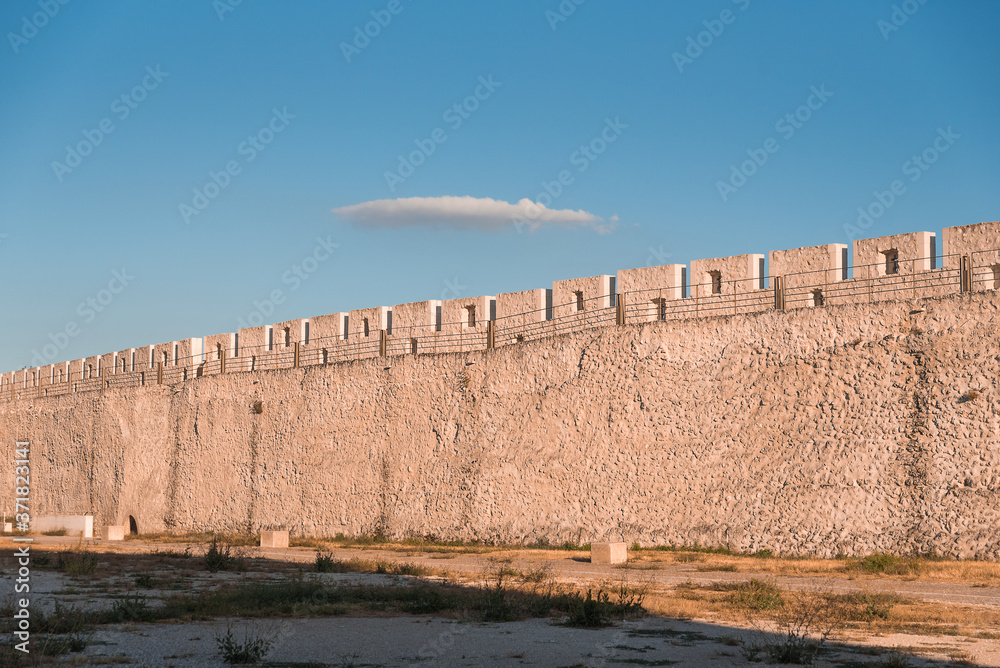 Wall in Cuellar Spain