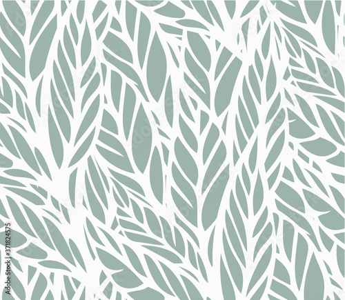 Seamless pattern with leaves © ГУЗЕЛЬ ИМАШЕВА