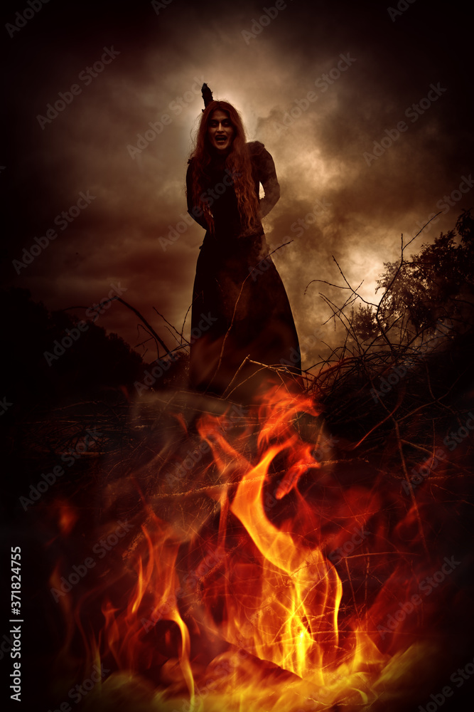 incineration of witch