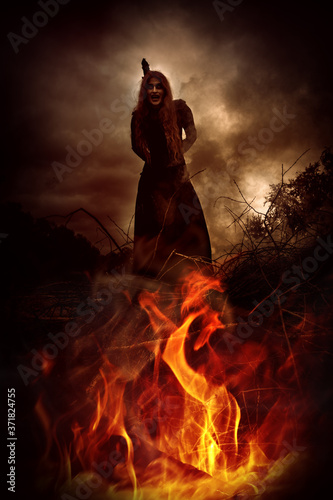 incineration of witch