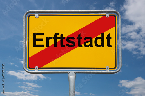 Ortstafel Erftstadt