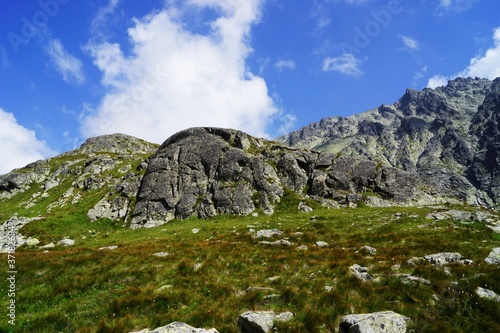 Velicka Valley in the high mountains photo