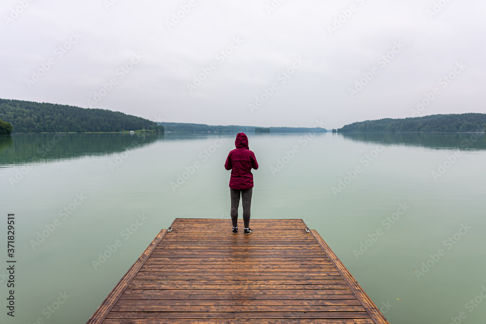 girl on the pier