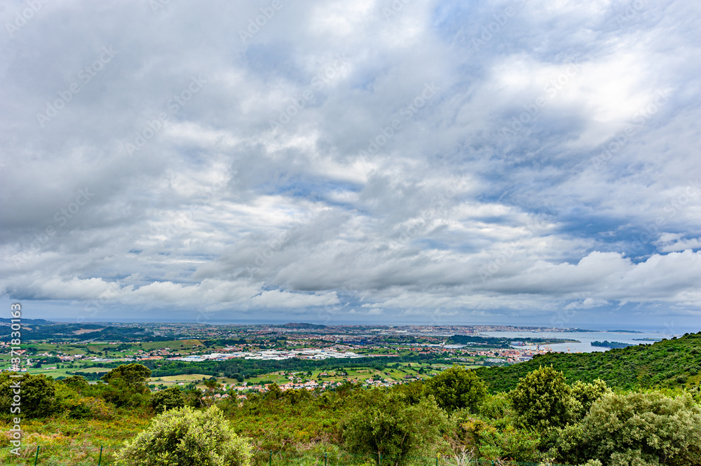 Sky of Santander Bay