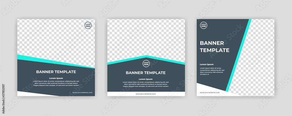 Modern Social Media banner template can be edited. Anyone can use this design easily. Promotional web banners for social media. Elegant sale and discount promo - Vector.