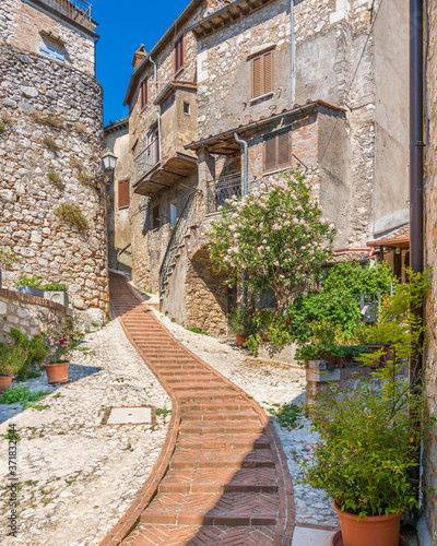 Fototapeta Naklejka Na Ścianę i Meble -  Lugnano in Teverina, beautiful village in the Province of Terni, Umbria, Italy.