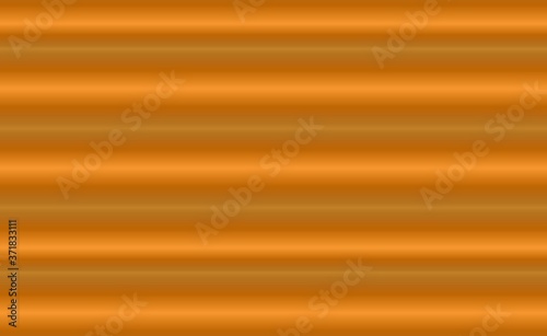 Abstract Brown yellow horizontal gradient texture. 3d illustration studio room. Brown yellow ribbed background horizontal lines art base wooden texture background. For advertisement, product display.