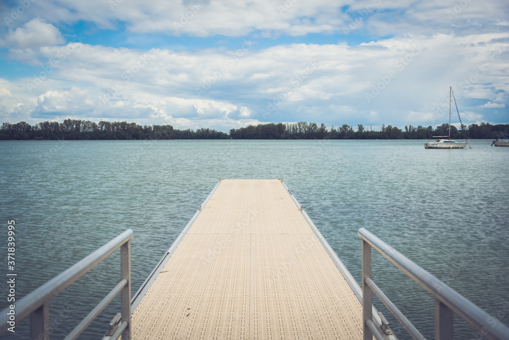 Obraz premium Plan d'eau