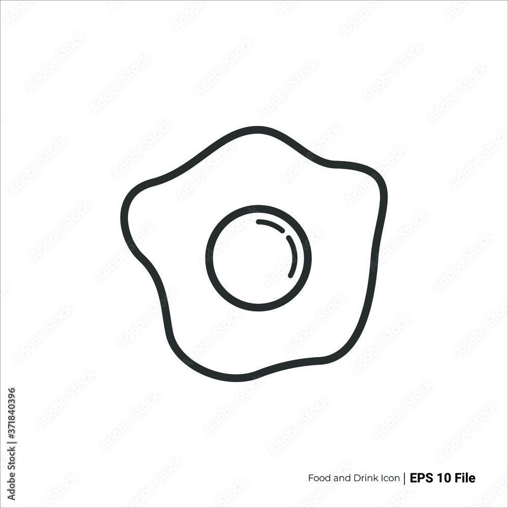 egg icon outline. egg vector design. isolated on white background egg icon outline. egg vector design. isolated on white background