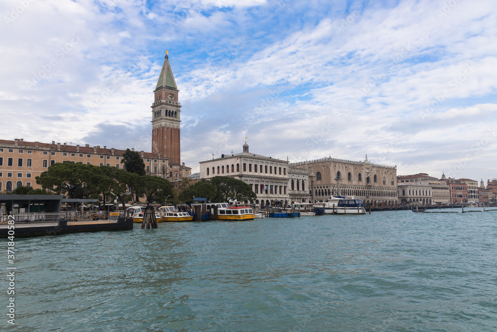 Views of the Giudecca Canal, Venice, Italy