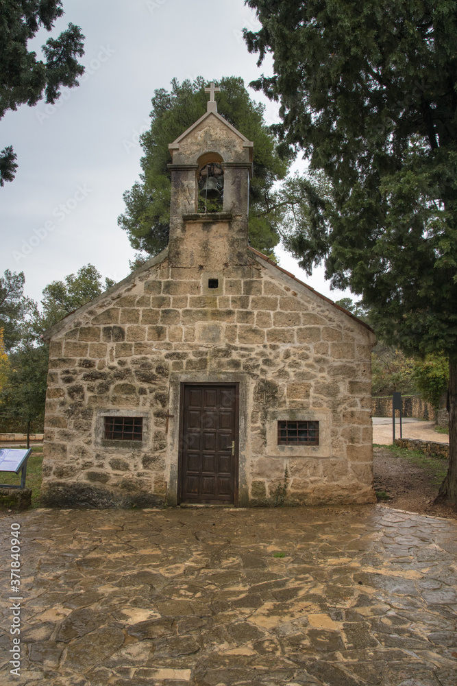 Church of Saint Nicholas, Krka National Park, near Sibenik, Croatia