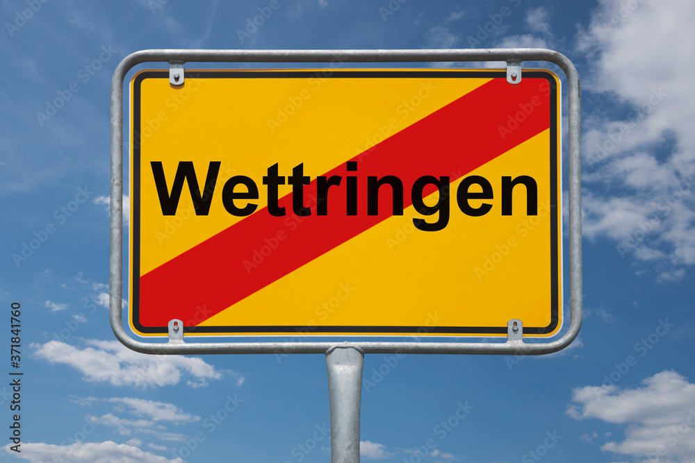 Ortstafel Wettringen