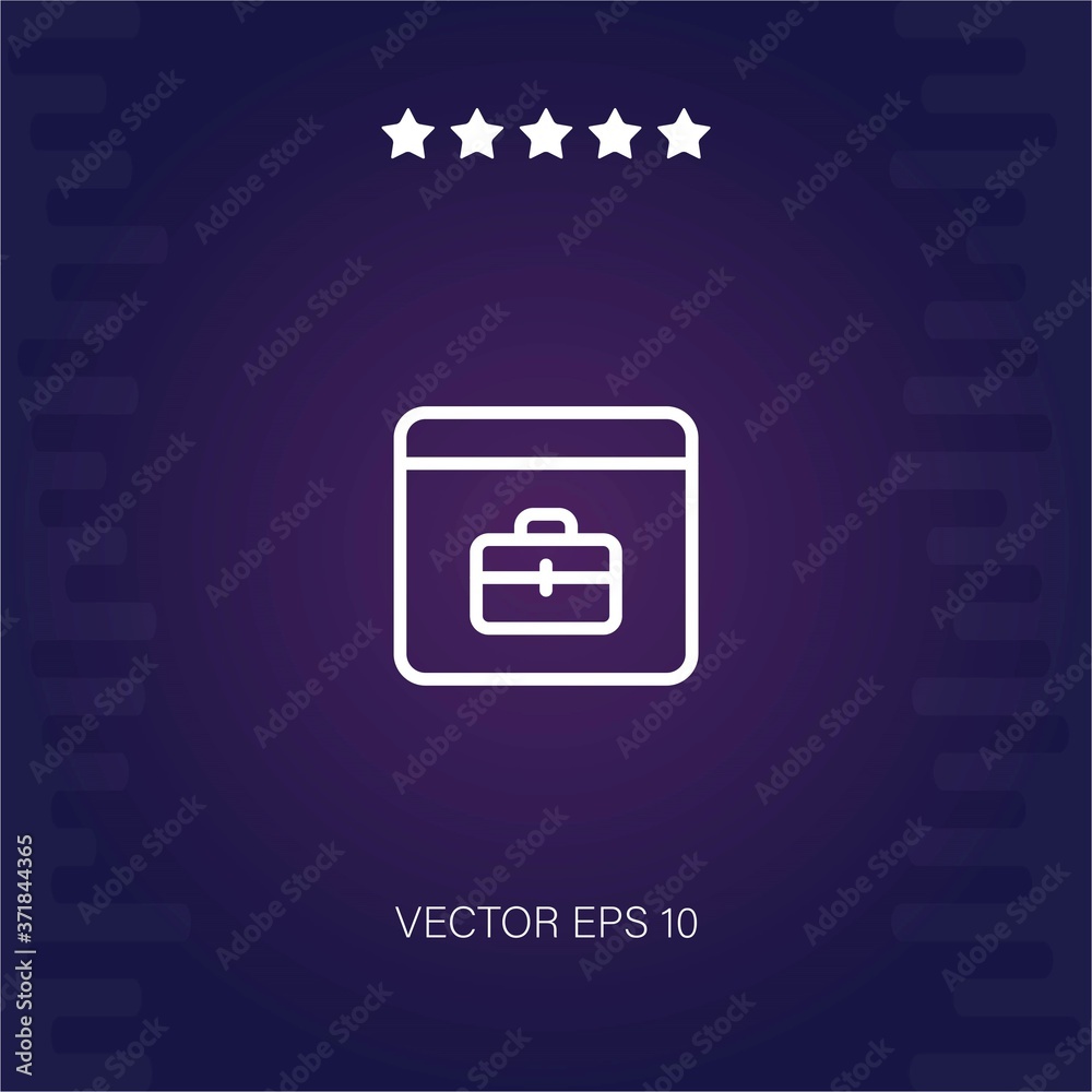 online recruitment vector icon modern illustration online recruitment vector icon modern illustration