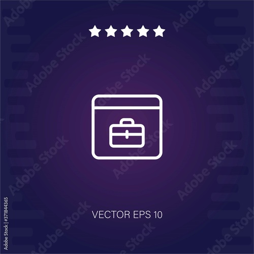 online recruitment vector icon modern illustration