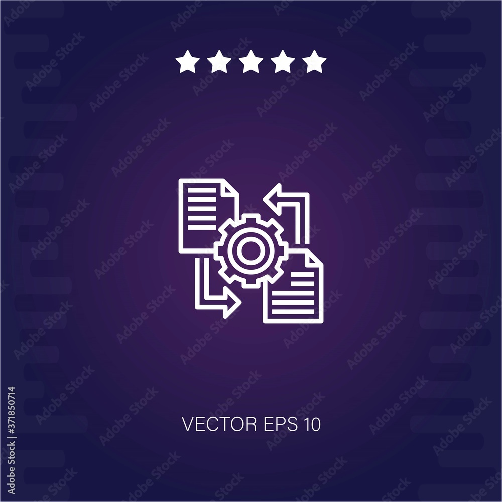 files and folders vector icon modern illustration files and folders vector icon modern illustration