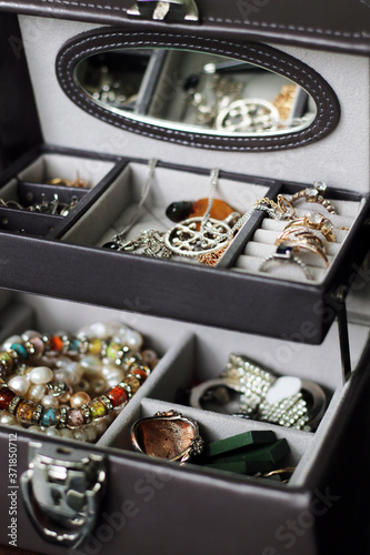 jewellery box with women rings © Iveta