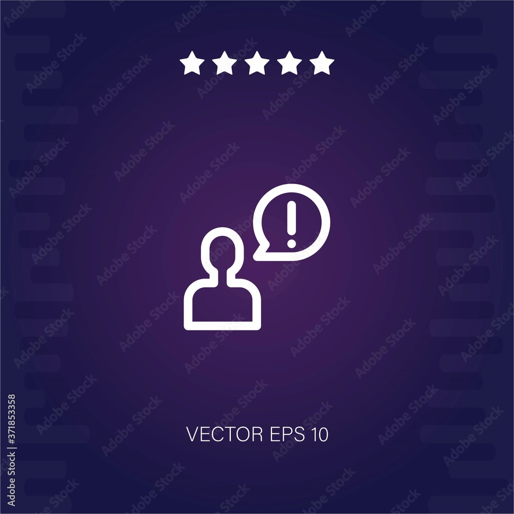 information vector icon modern illustration information vector icon modern illustration