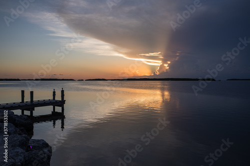 Fototapeta Naklejka Na Ścianę i Meble -  Sunset in Islamorada - Florida Keys