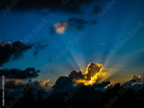 coucher de soleil